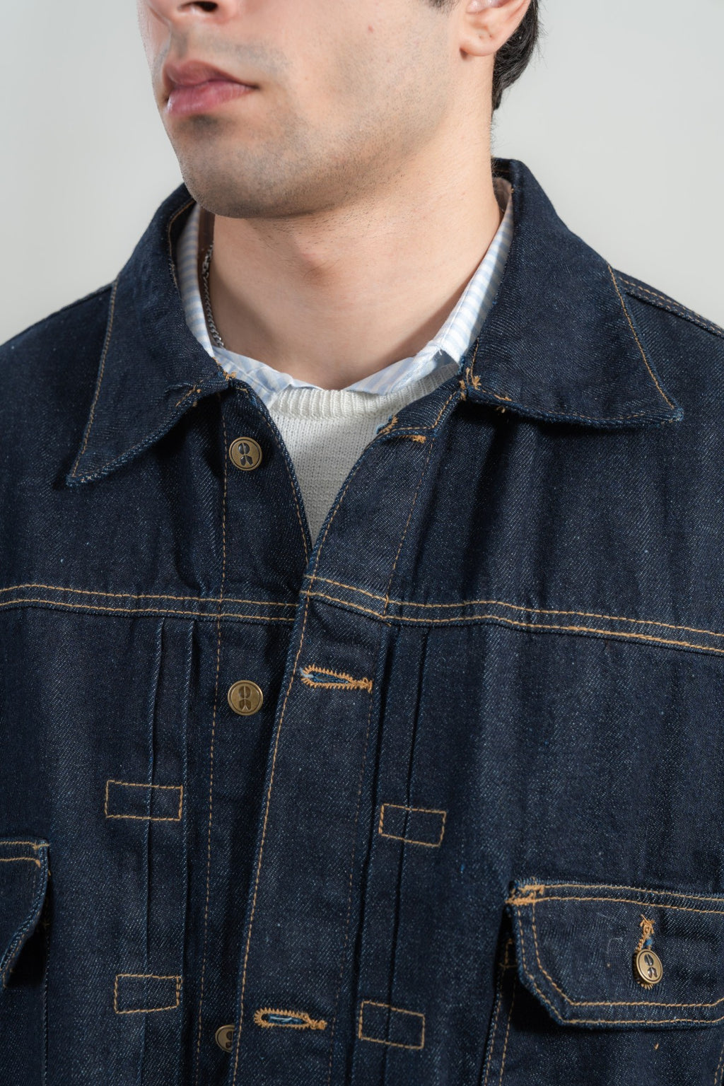 Blue Denim Trucker Jacket