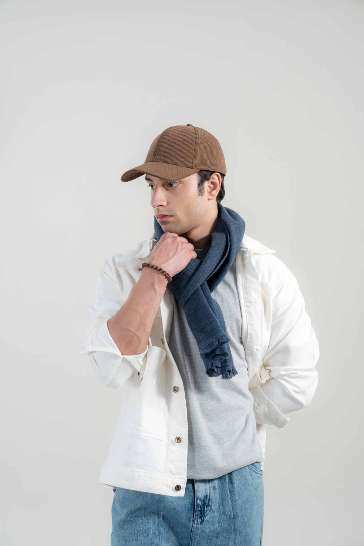 White Trucker Jacket