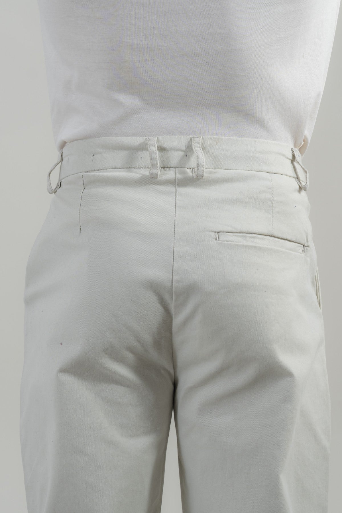 Light Grey Pleated Pants