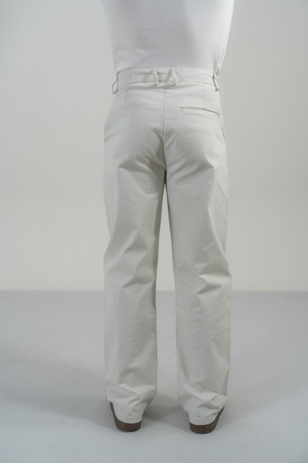 Light Grey Pleated Pants