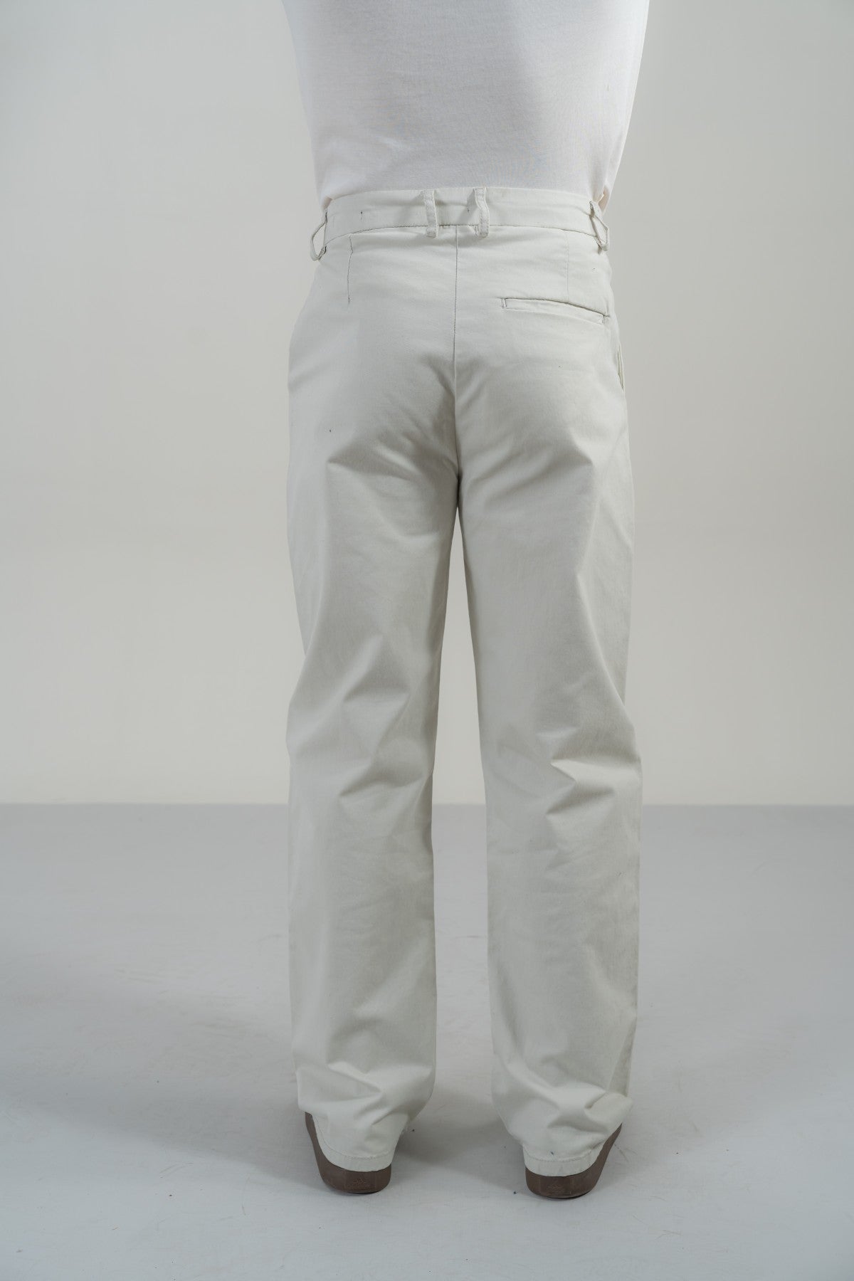 Light Grey Pleated Pants