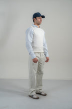 Bone White Sweater Vest