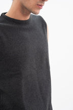 Charcoal Grey Sweater Vest