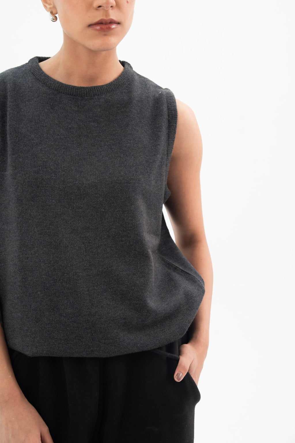 Charcoal Grey Sweater - Women