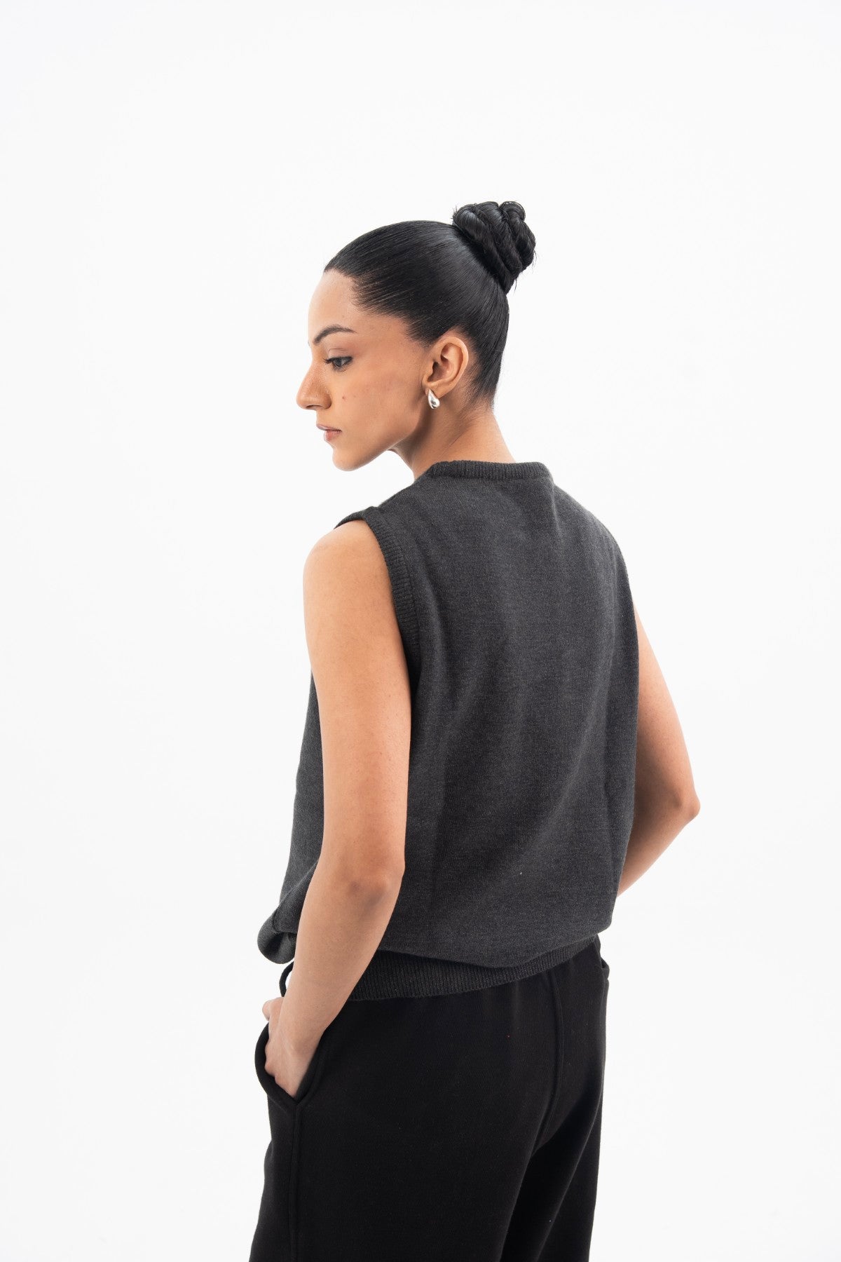 Charcoal Grey Sweater - Women