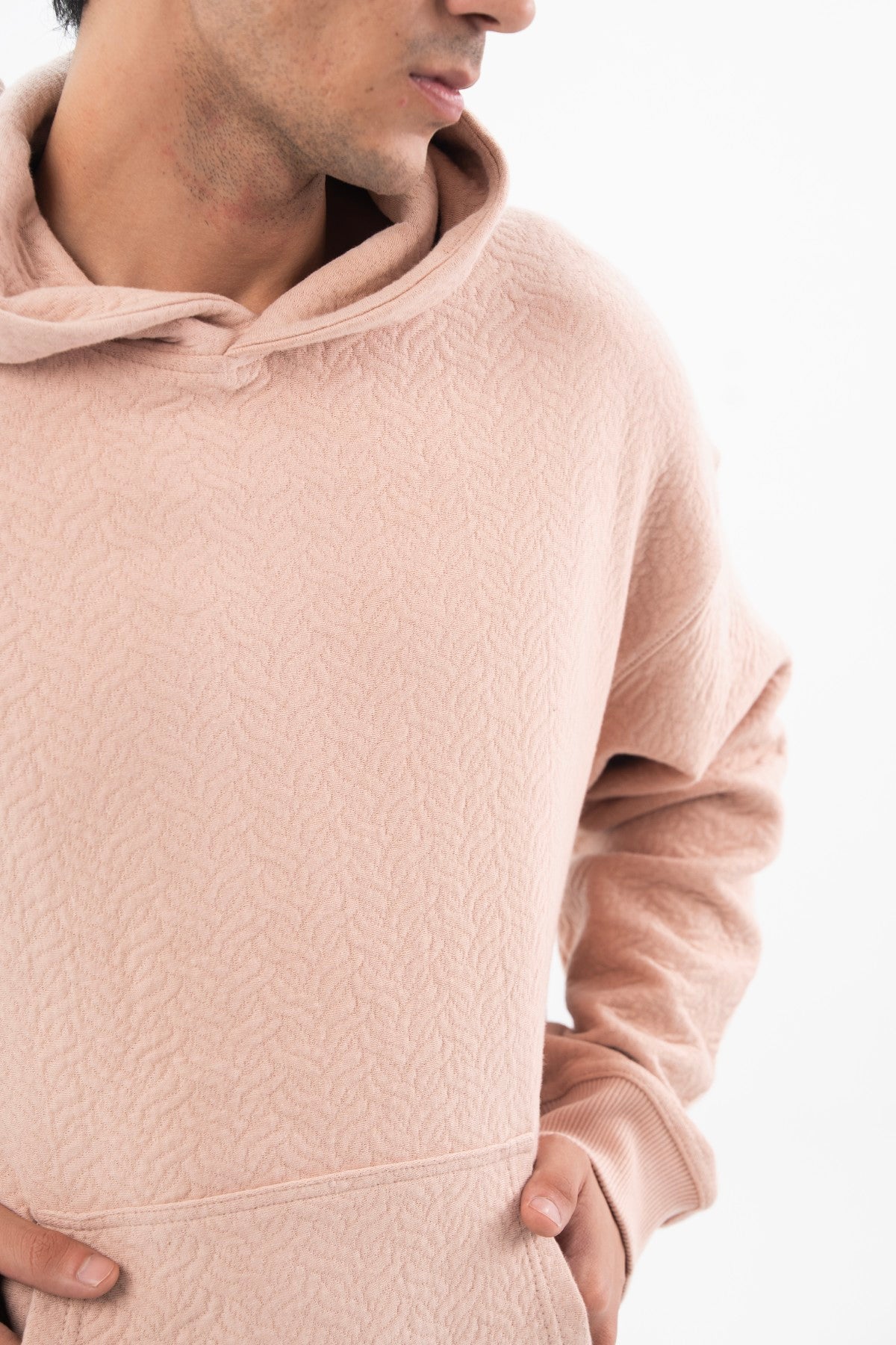 Peach Pink Hoodie