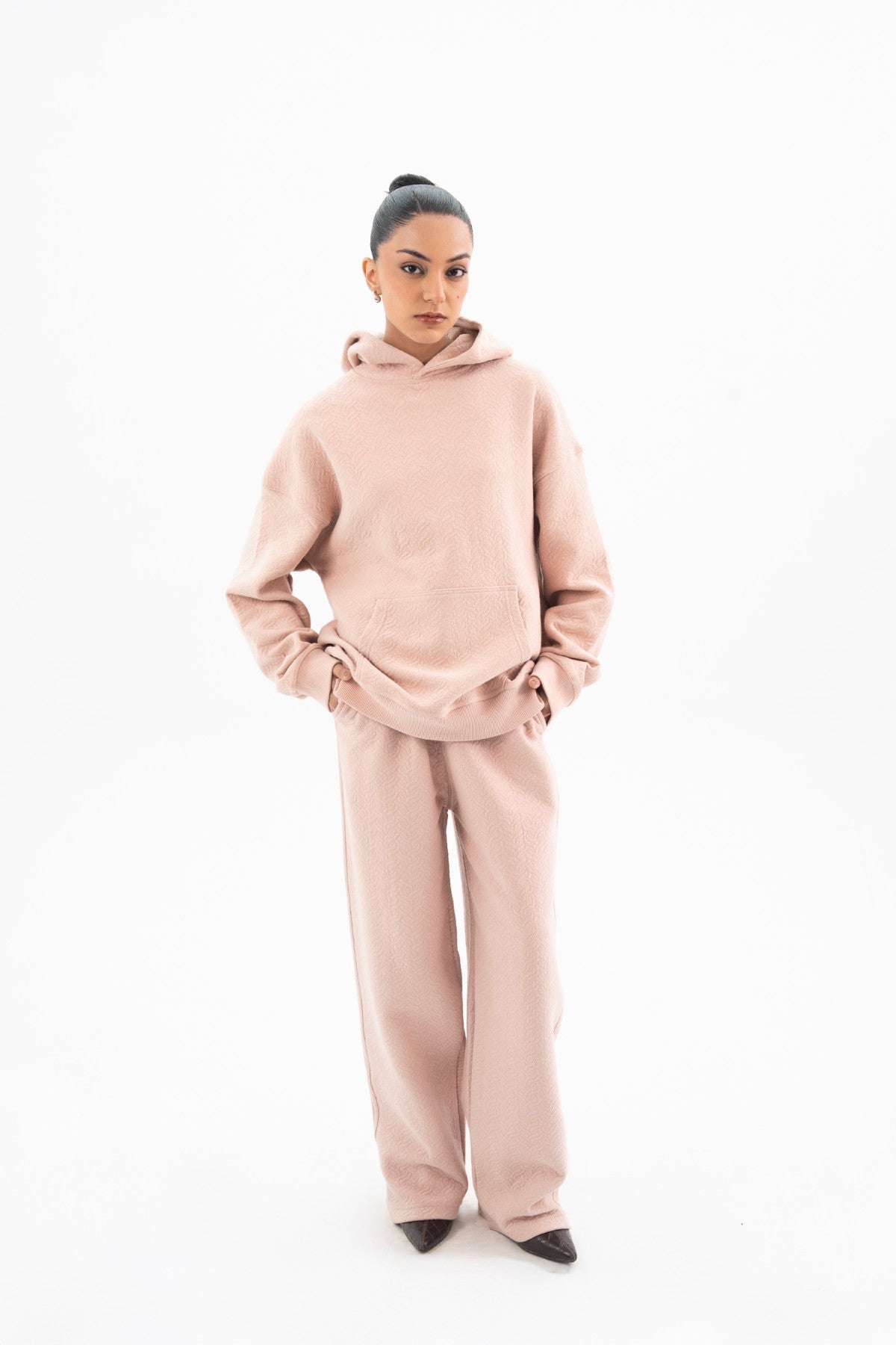 Peach Pink Hoodie - Women Main image