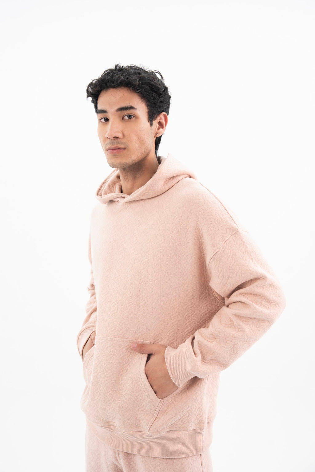Peach Pink Hoodie