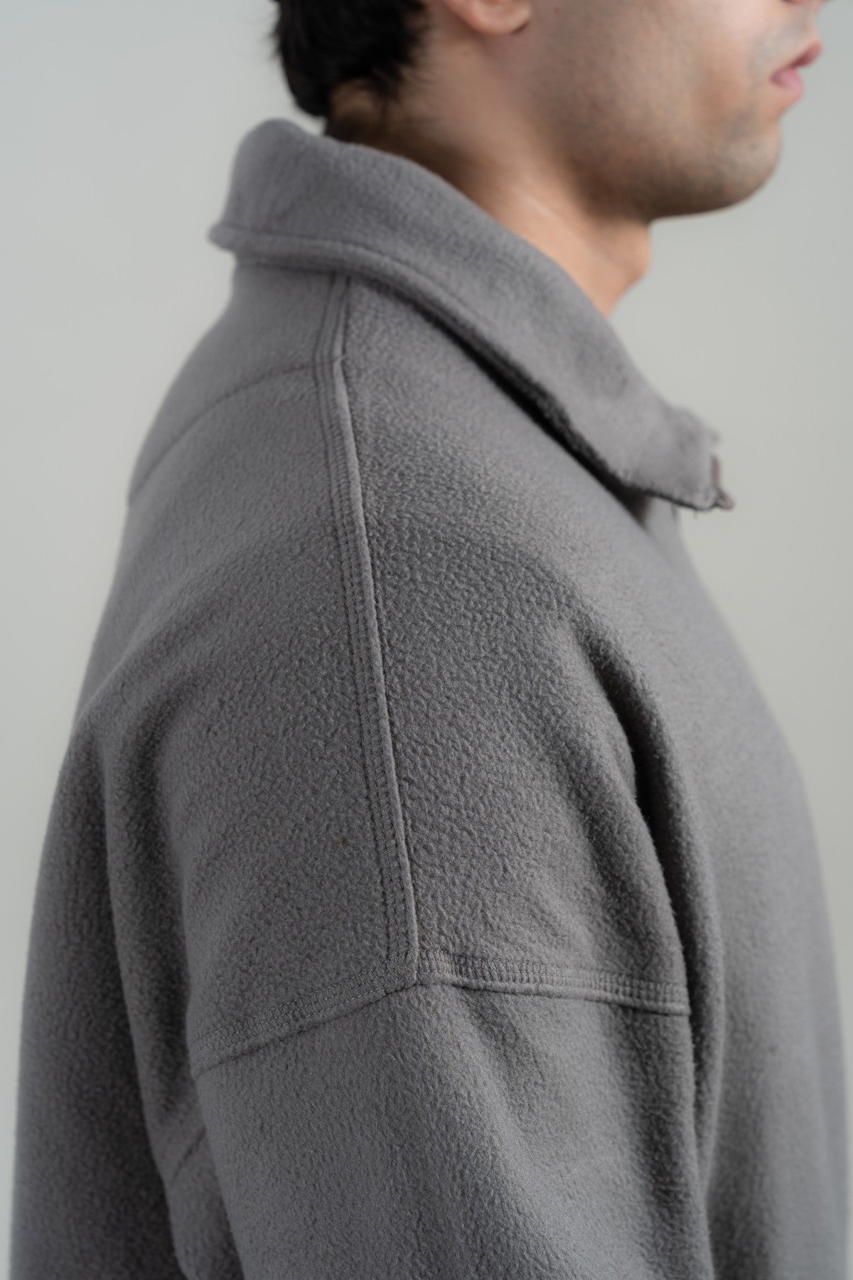 Driftwood Mock-neck Sweatshirt