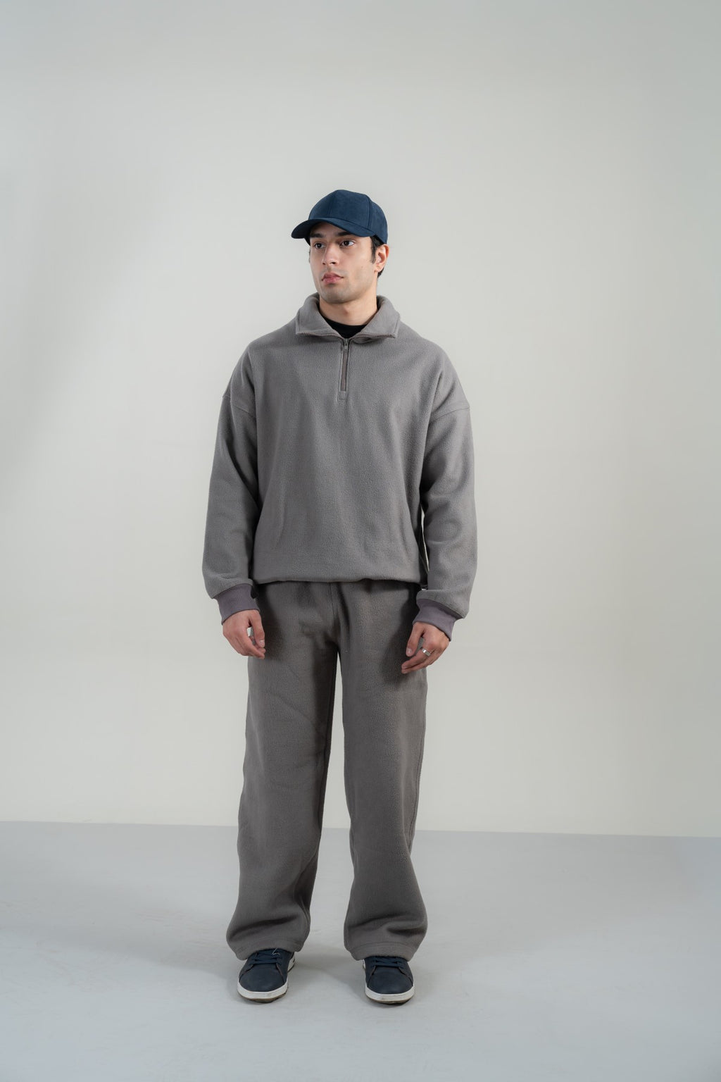 Driftwood Mock-neck Sweatshirt