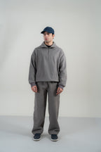 Driftwood Mock-Neck Sweatshirt