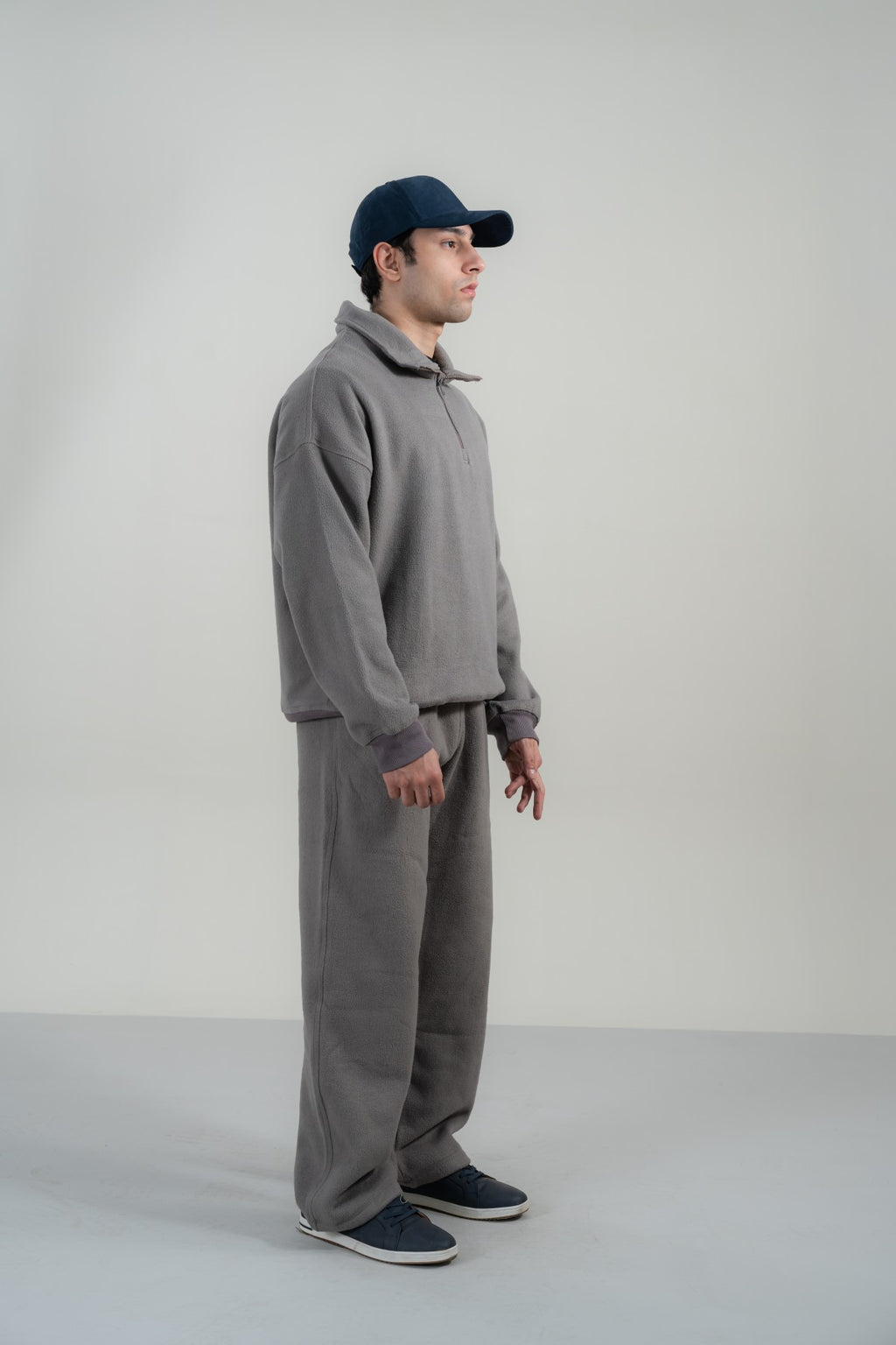 Driftwood Mock-neck Sweatshirt