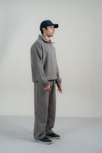 Driftwood Mock-Neck Sweatshirt