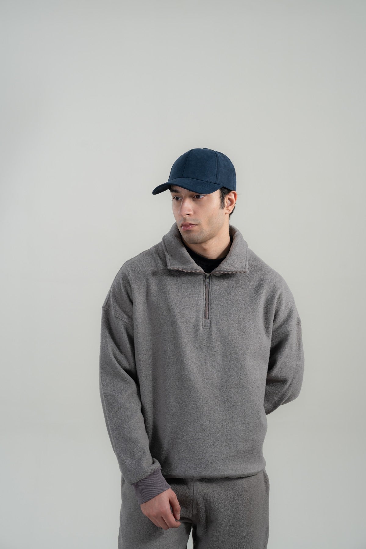 Driftwood Mock-neck Sweatshirt Main image