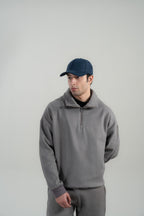 Driftwood Mock-Neck Sweatshirt