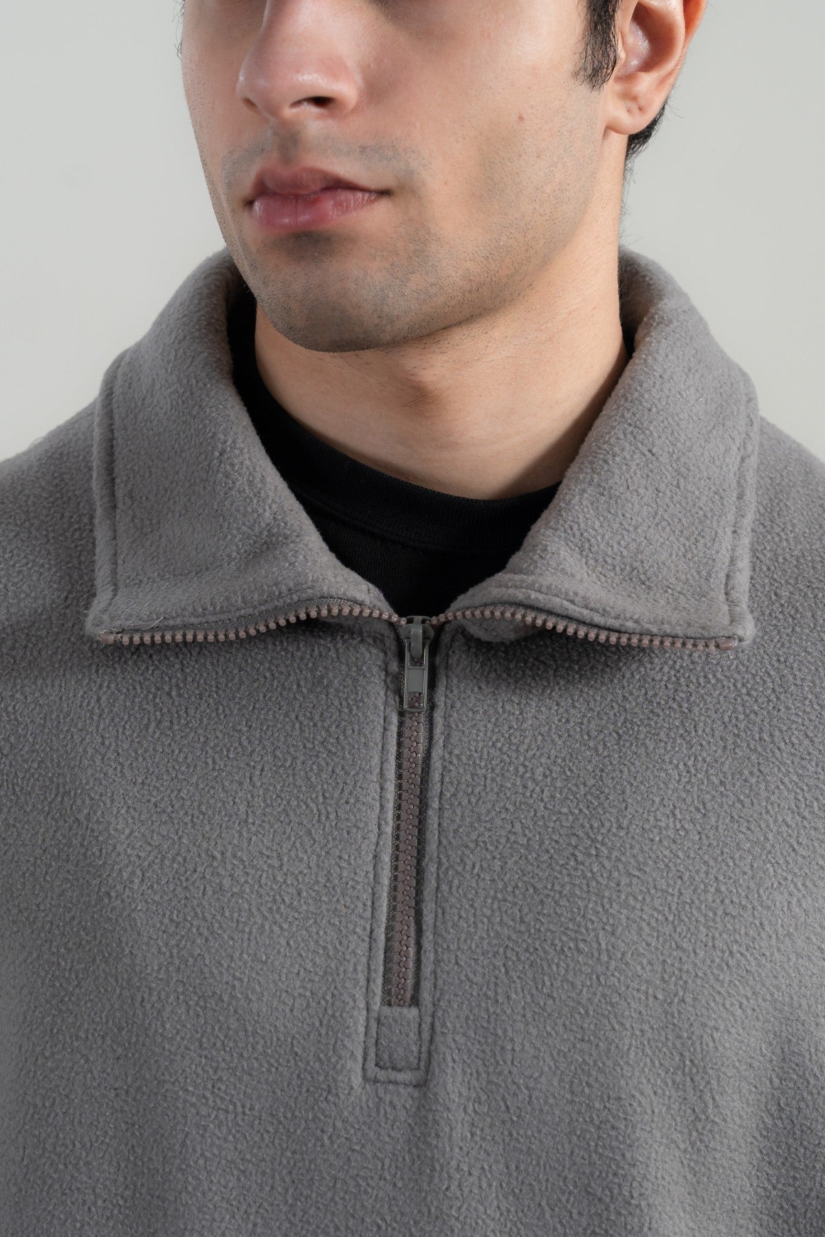 Driftwood Mock-neck Sweatshirt Secondary image