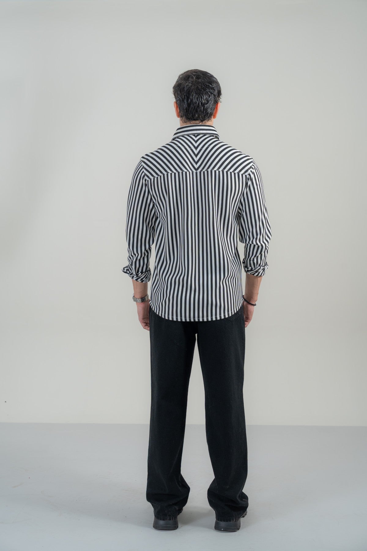 Vertical Stripes Classic Shirt