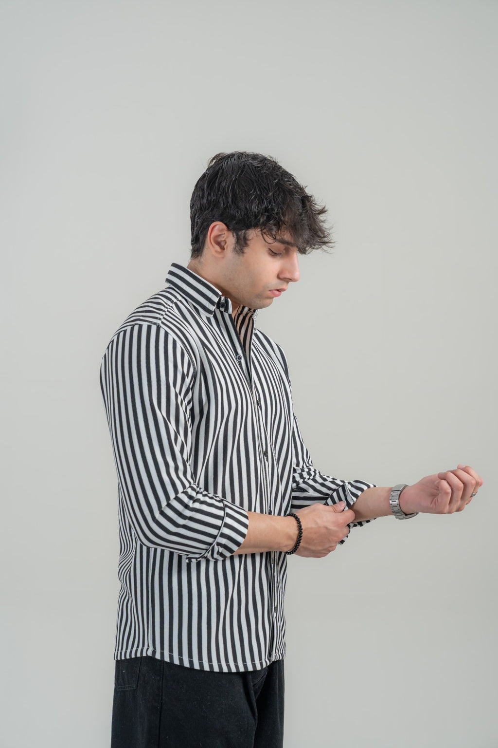 Vertical Stripes Classic Shirt