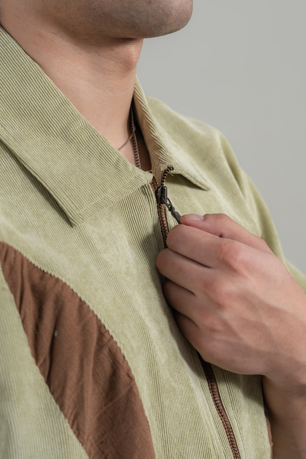 Corduroy relax fit overshirt