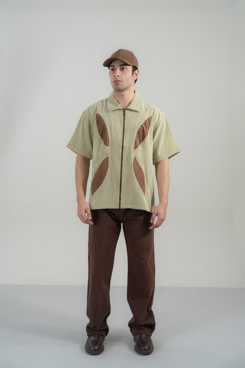 Corduroy relax fit overshirt