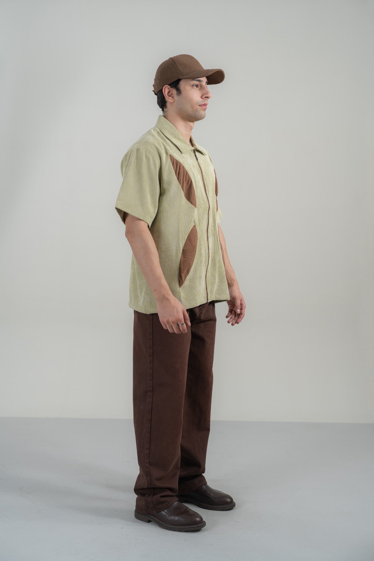 Corduroy relax fit overshirt