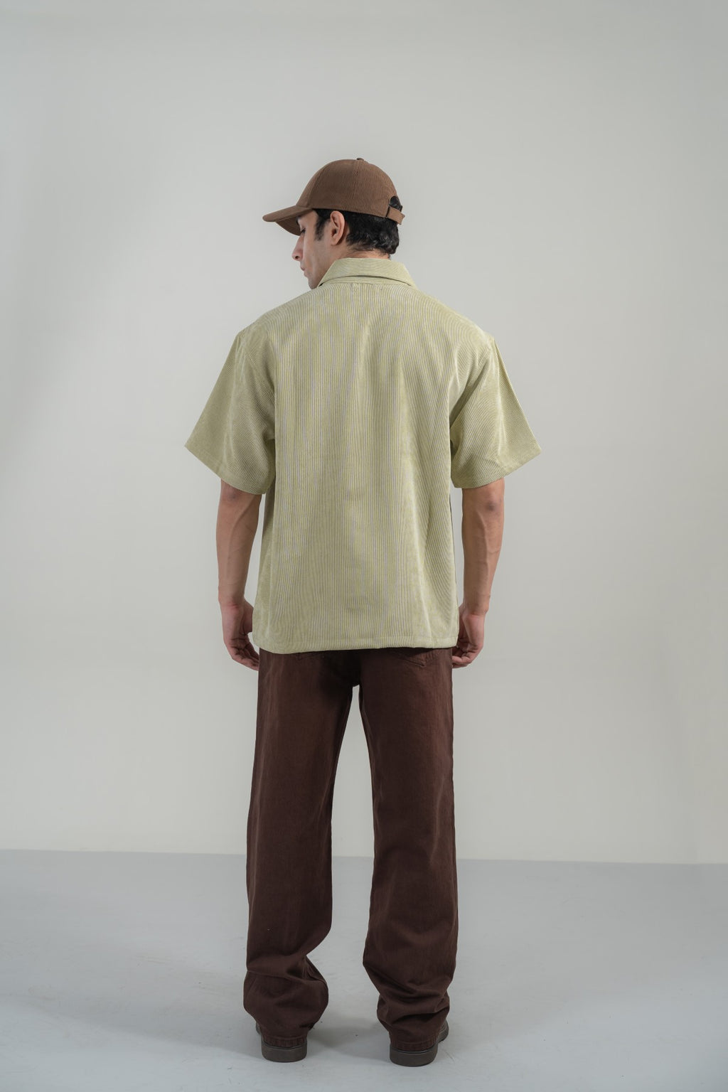 Corduroy relax fit overshirt