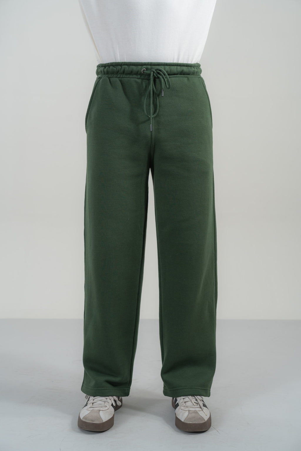 Forest Green Wide-leg trousers