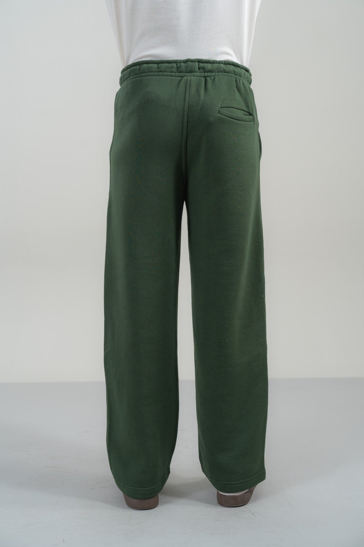 Forest Green Wide-leg trousers