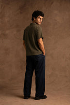 Resort Half Sleeves In Textured Fabric