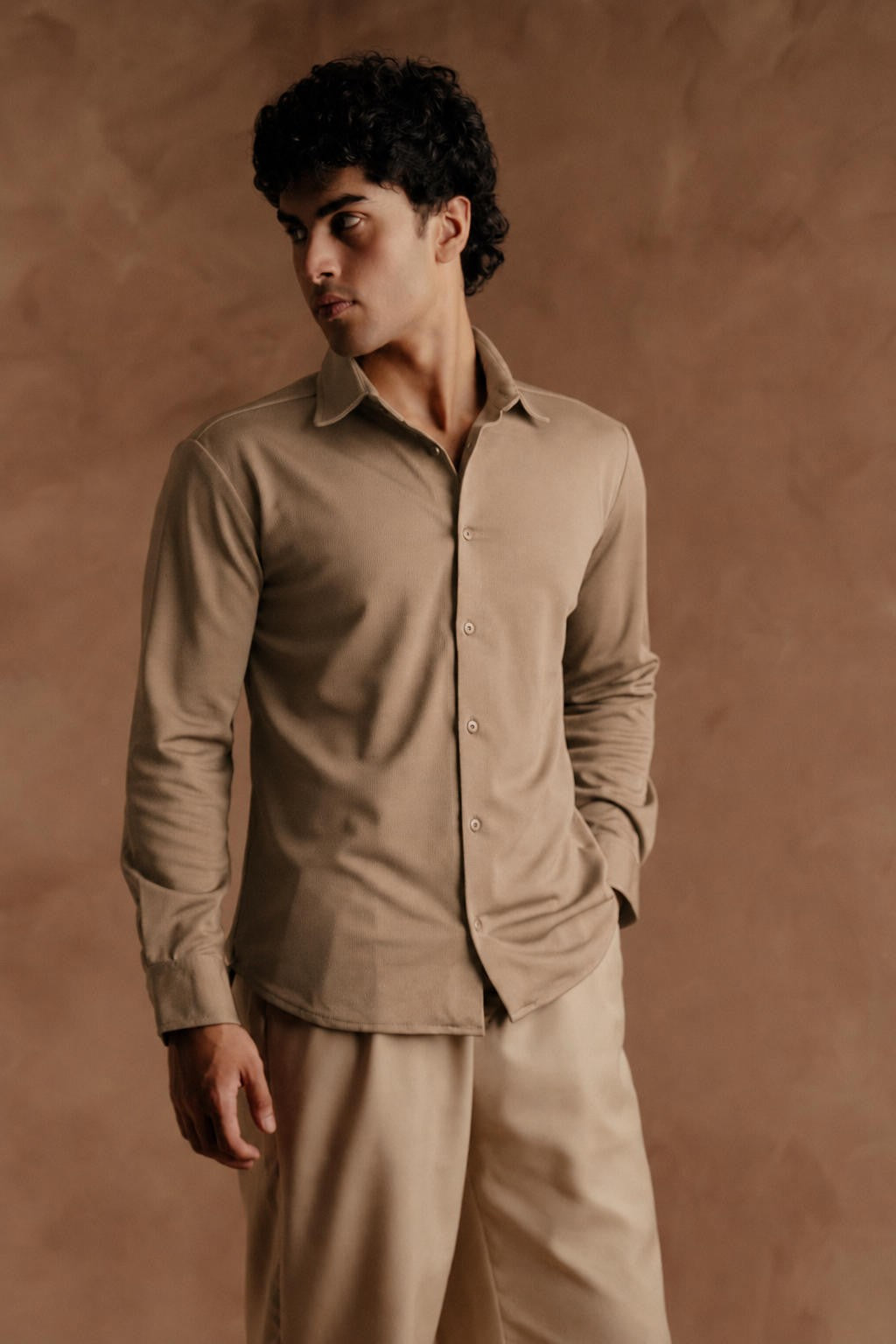 Full Sleeve Casual  Shirt Skin