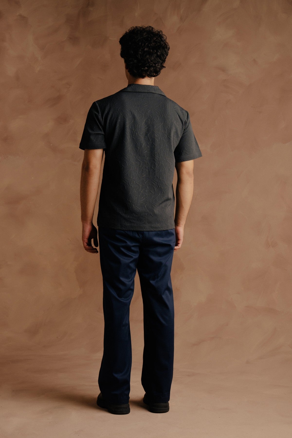 Full Sleeve Polo Shirt - Dark Grey