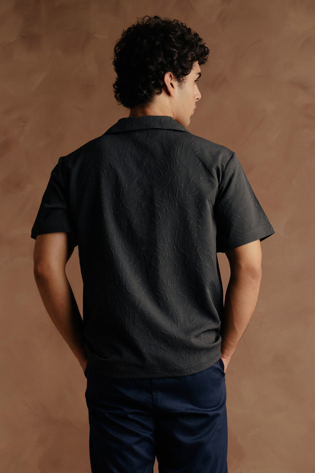 Full Sleeve Polo Shirt - Dark Grey