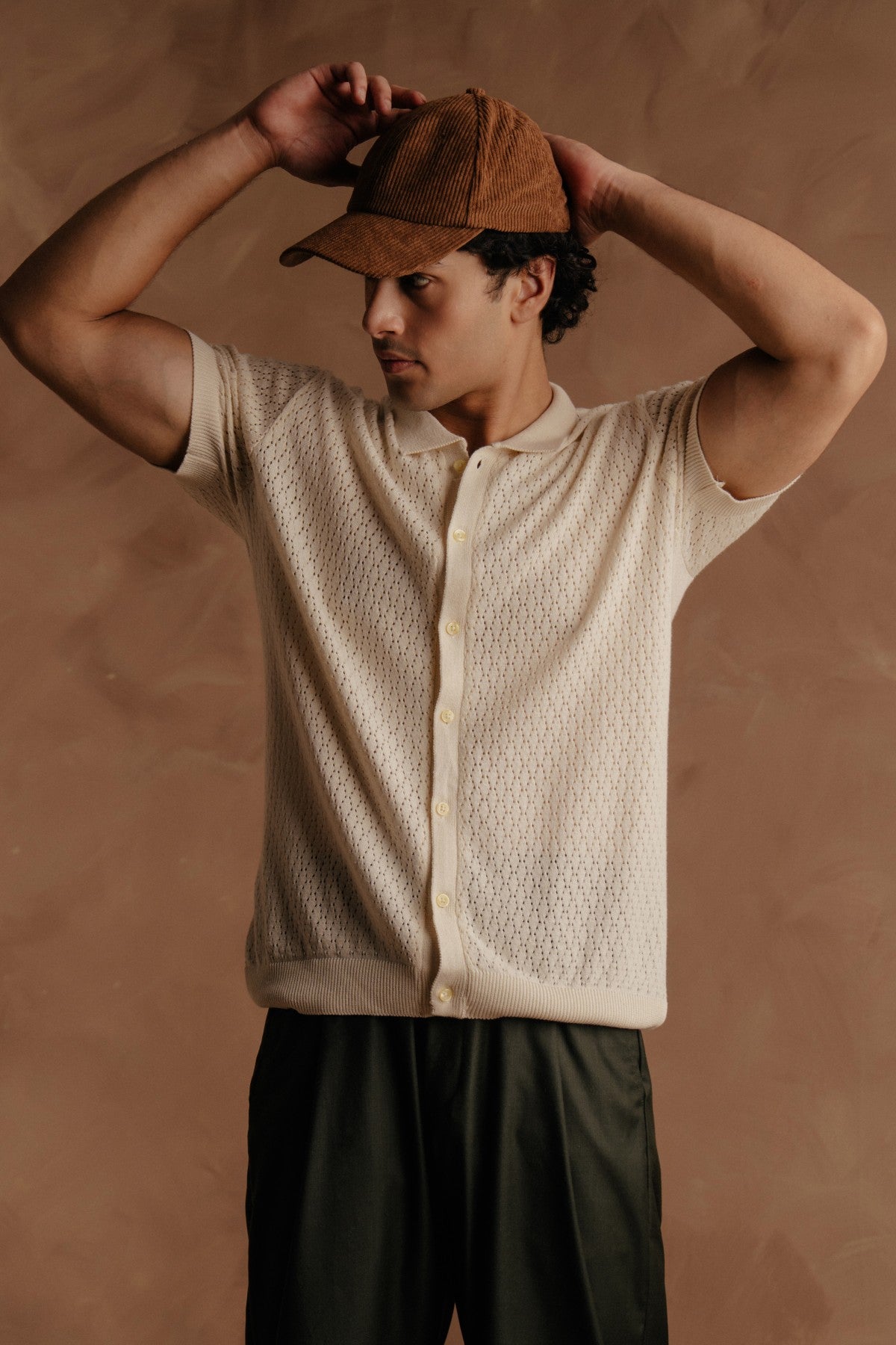 Front Open with Button Collar Shirt