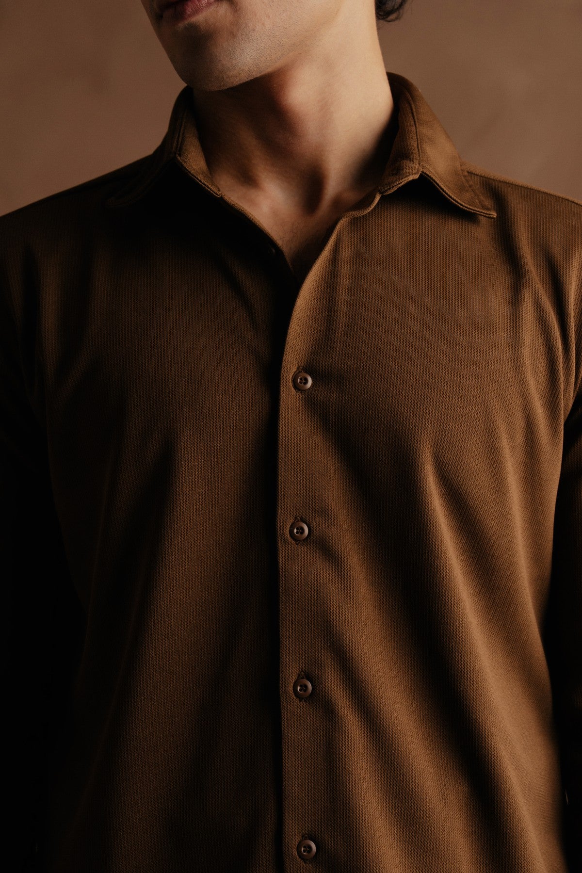 Casual Shirt - Golden Brown