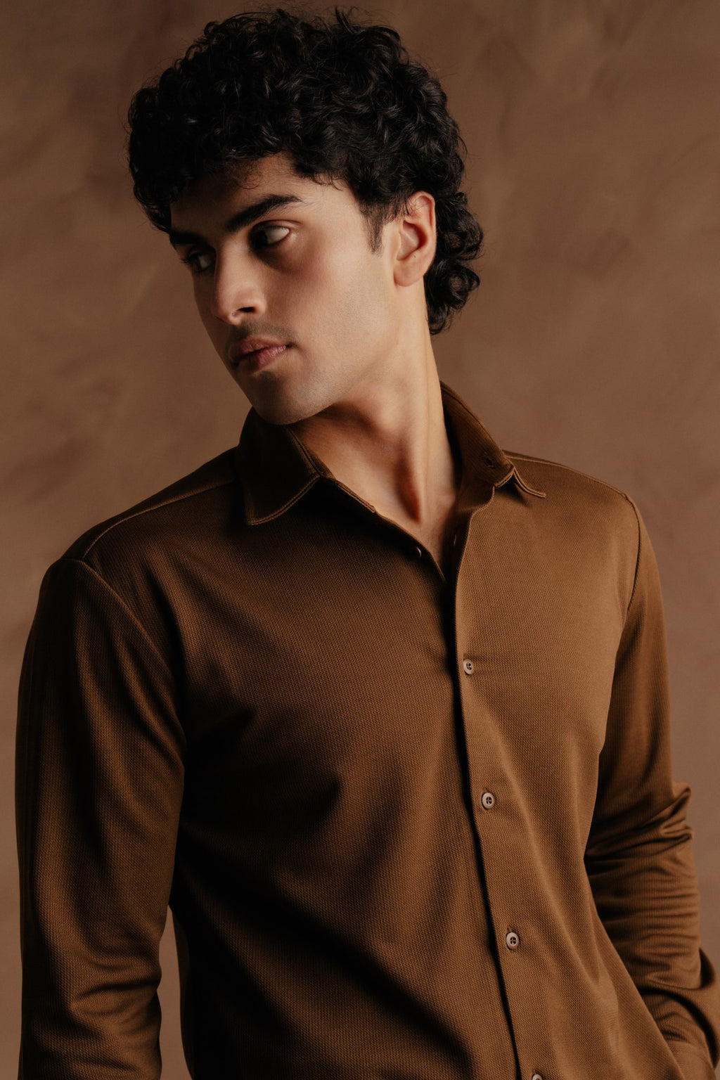 Casual Shirt - Golden Brown