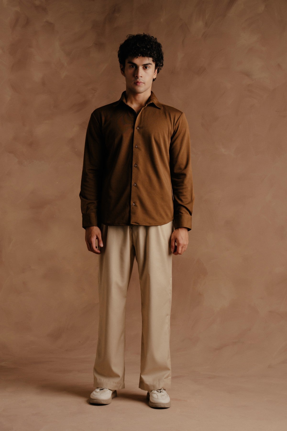 Casual Shirt - Golden Brown