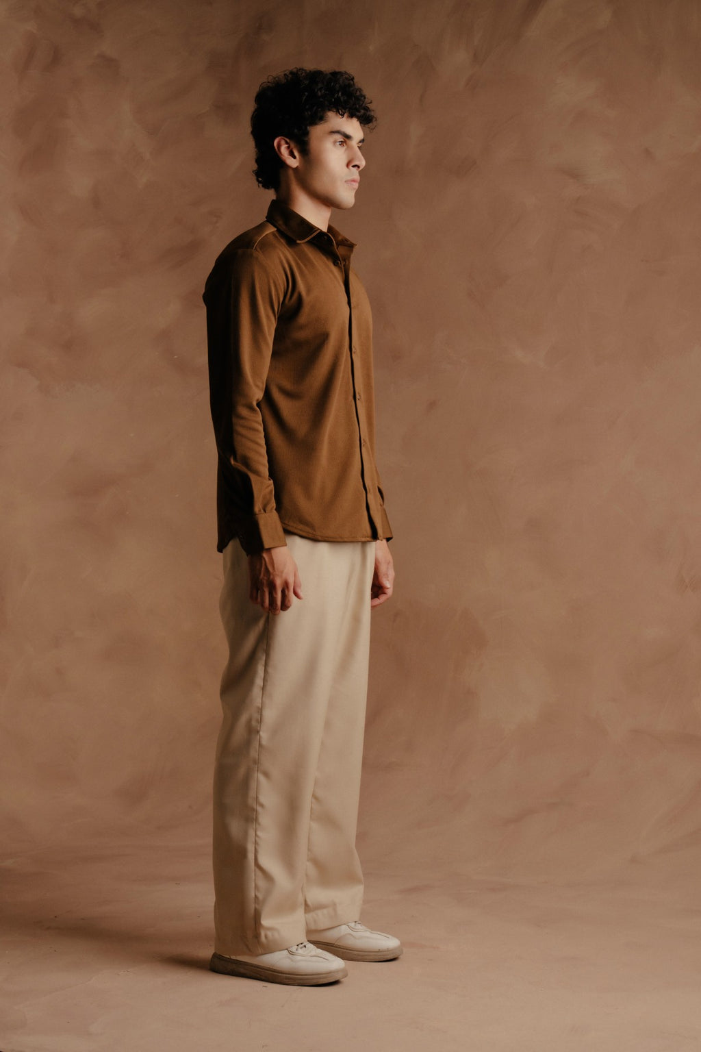 Casual Shirt - Golden Brown