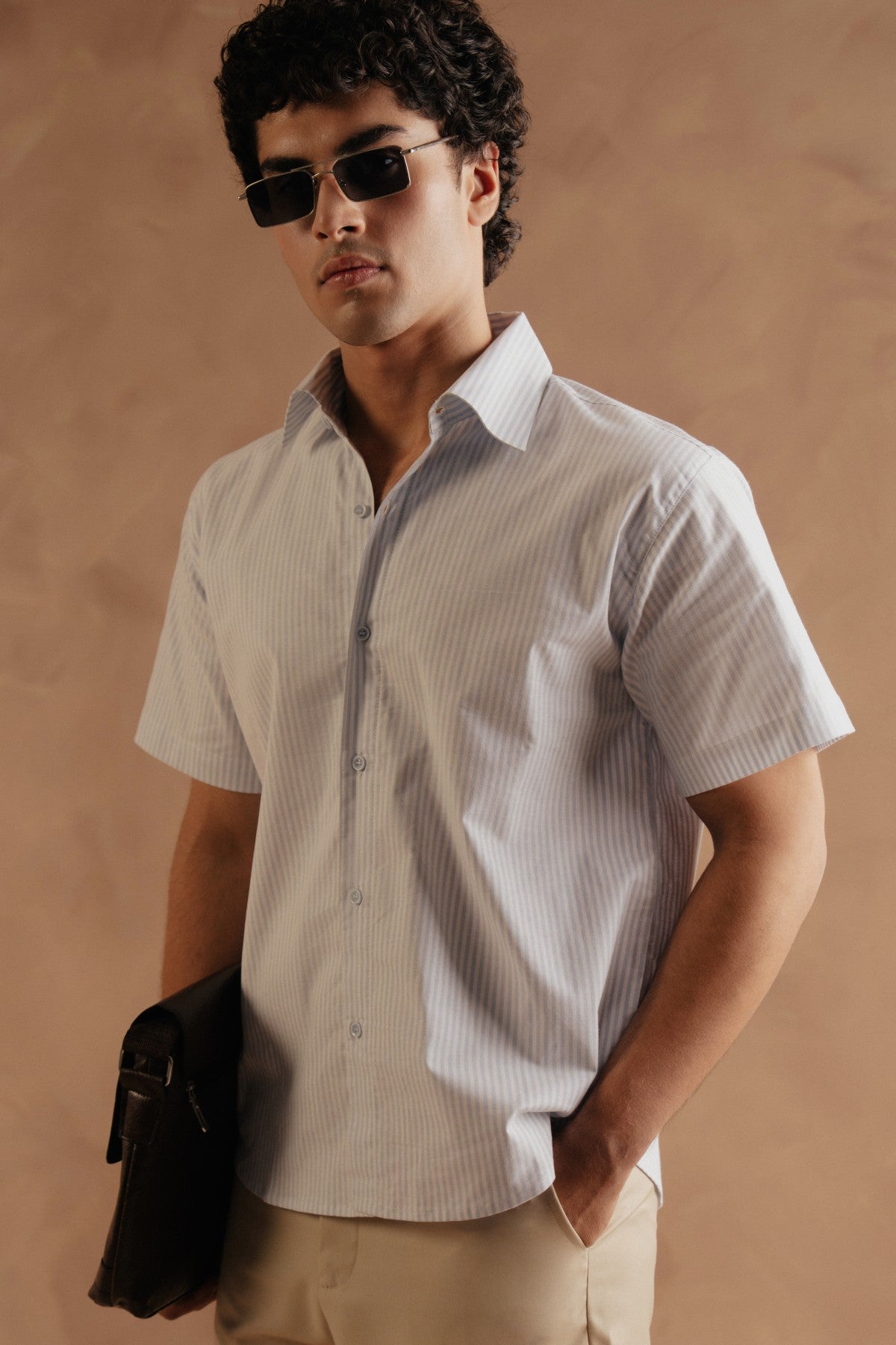 Half Sleeve Shirt - White