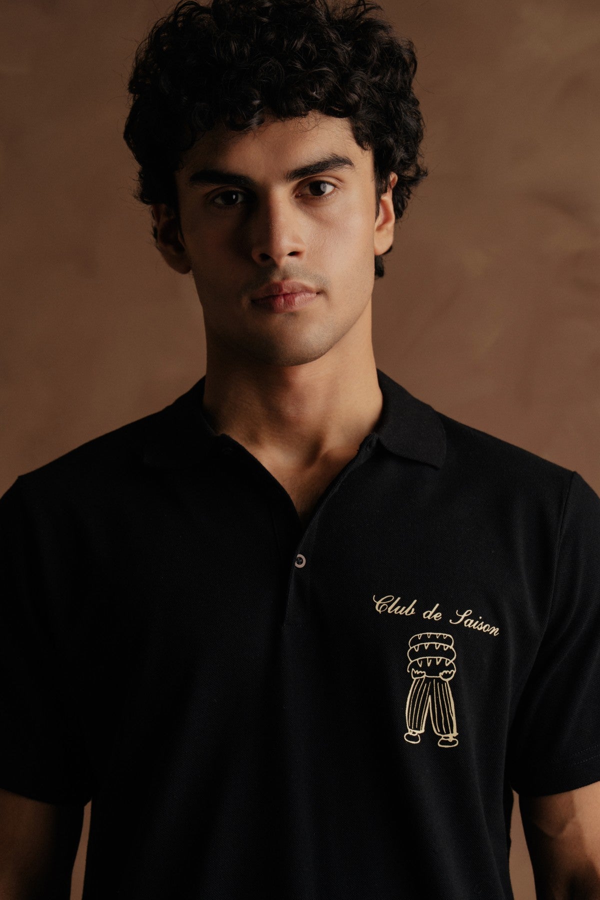 Polo Print Club - Black
