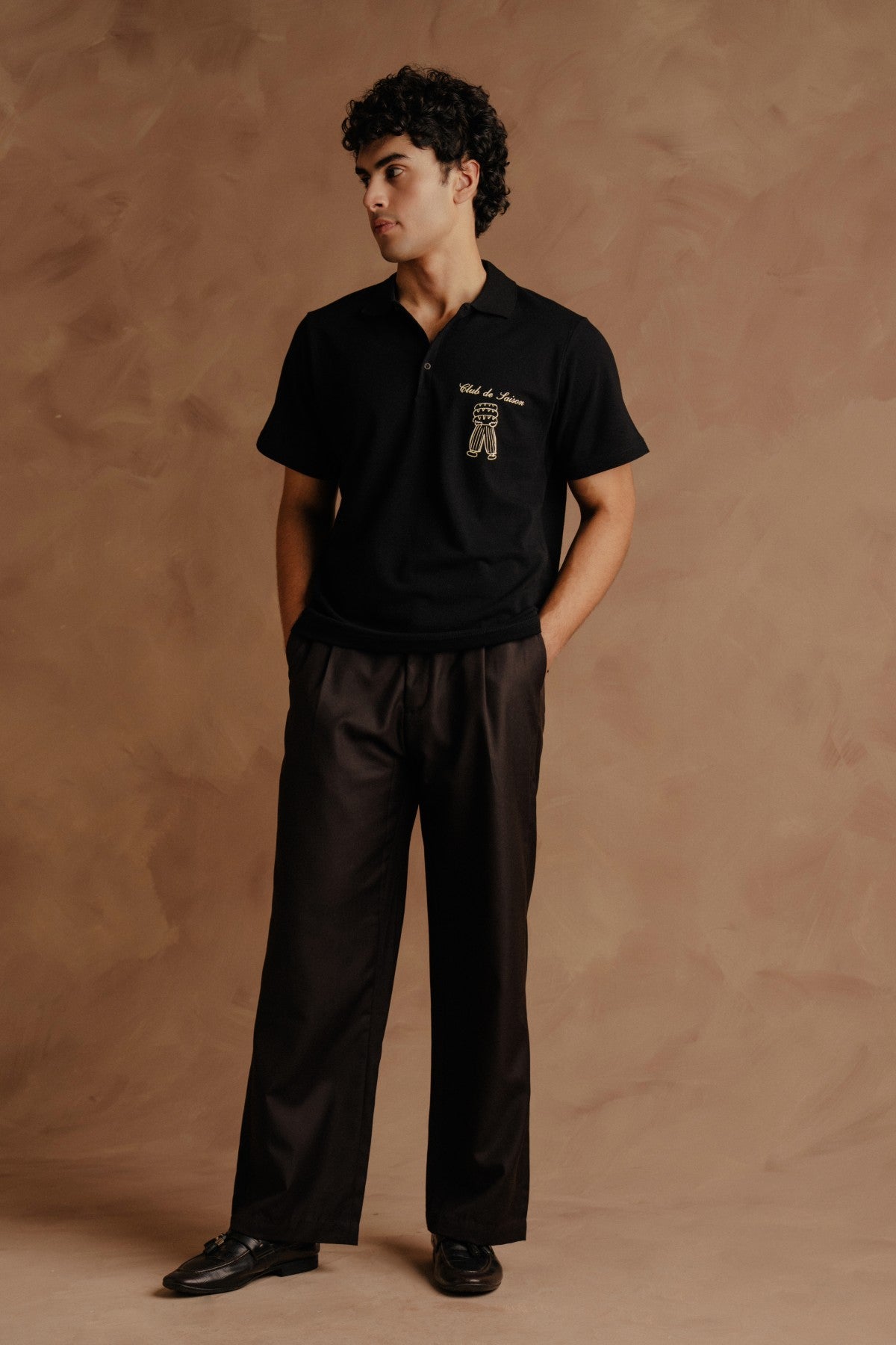 Polo Print Club - Black