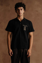 Club De Laison Polo Shirt - Black