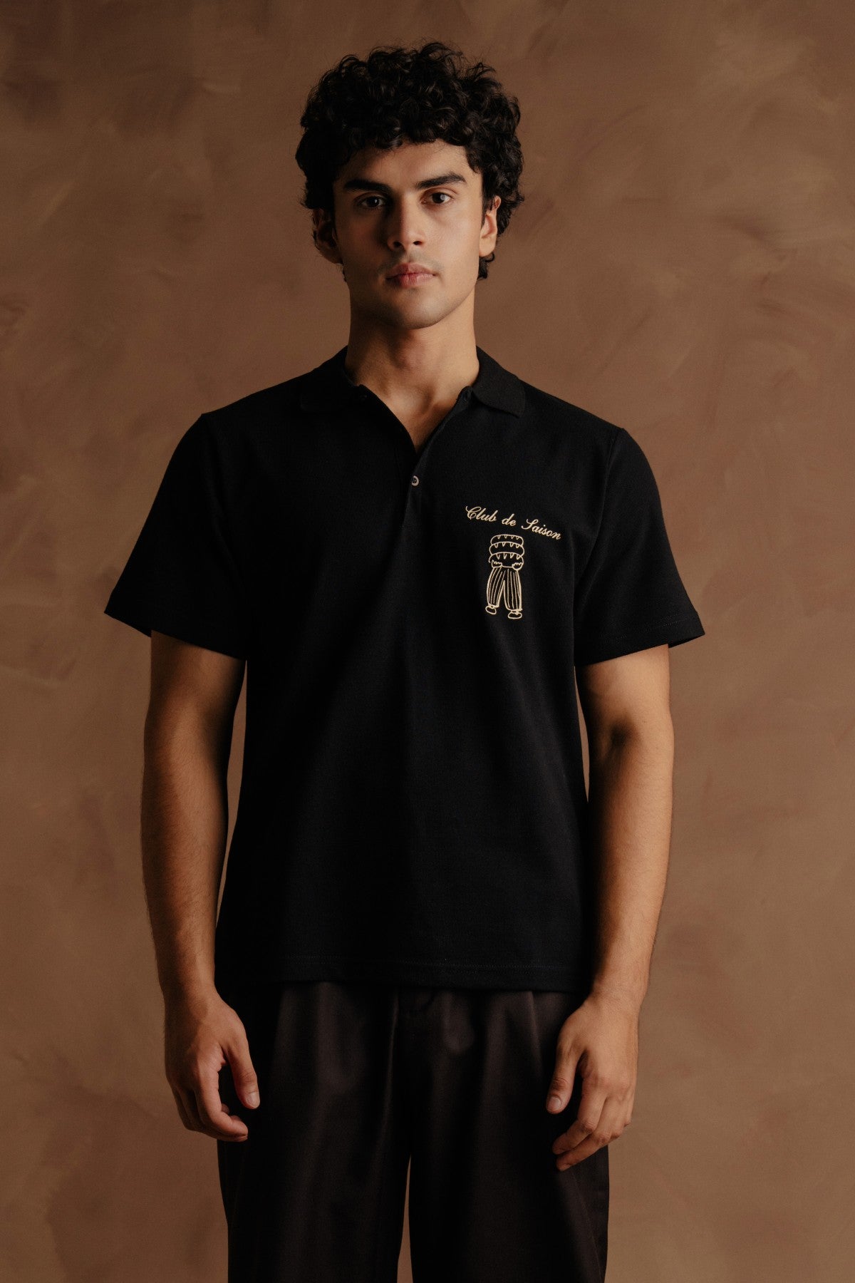 Polo Print Club - Black