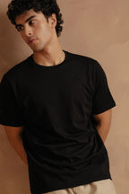 Plain T-Shirt - Black