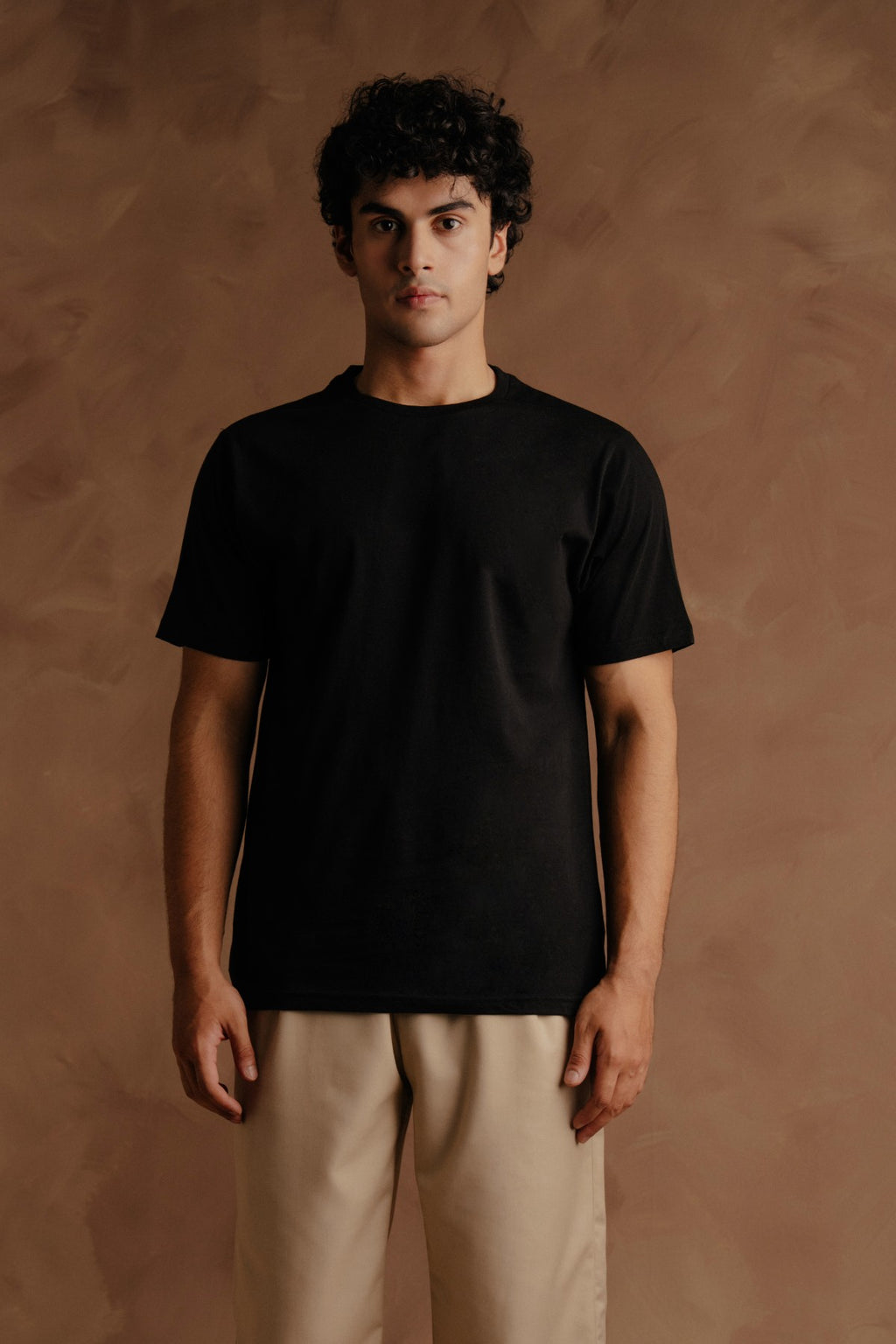 Black Plain T-Shirt