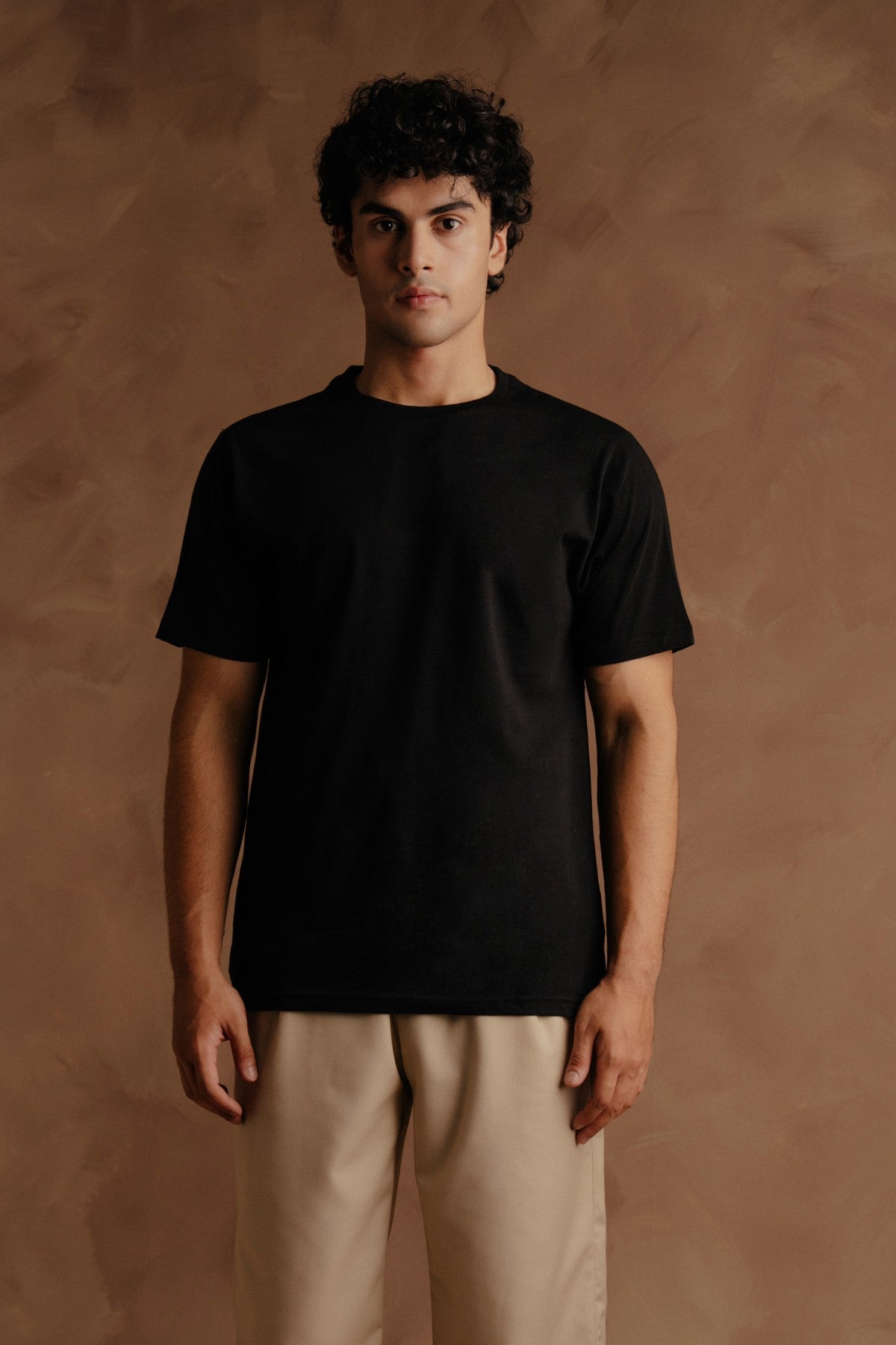 Black Plain T-Shirt