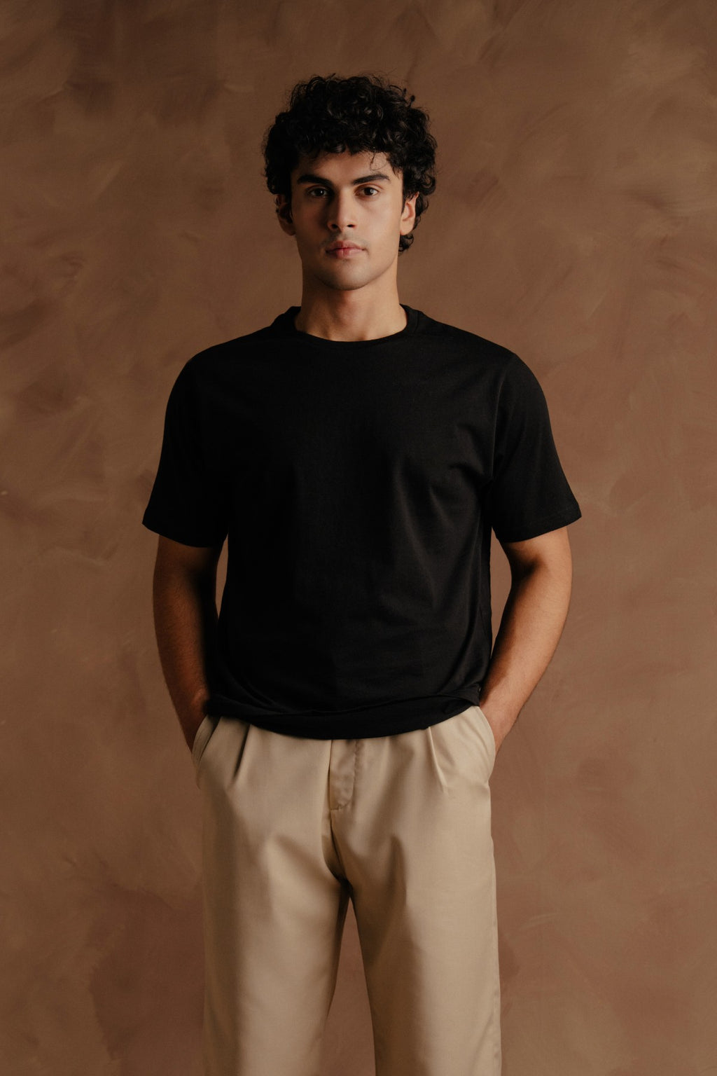 Black Plain T-Shirt