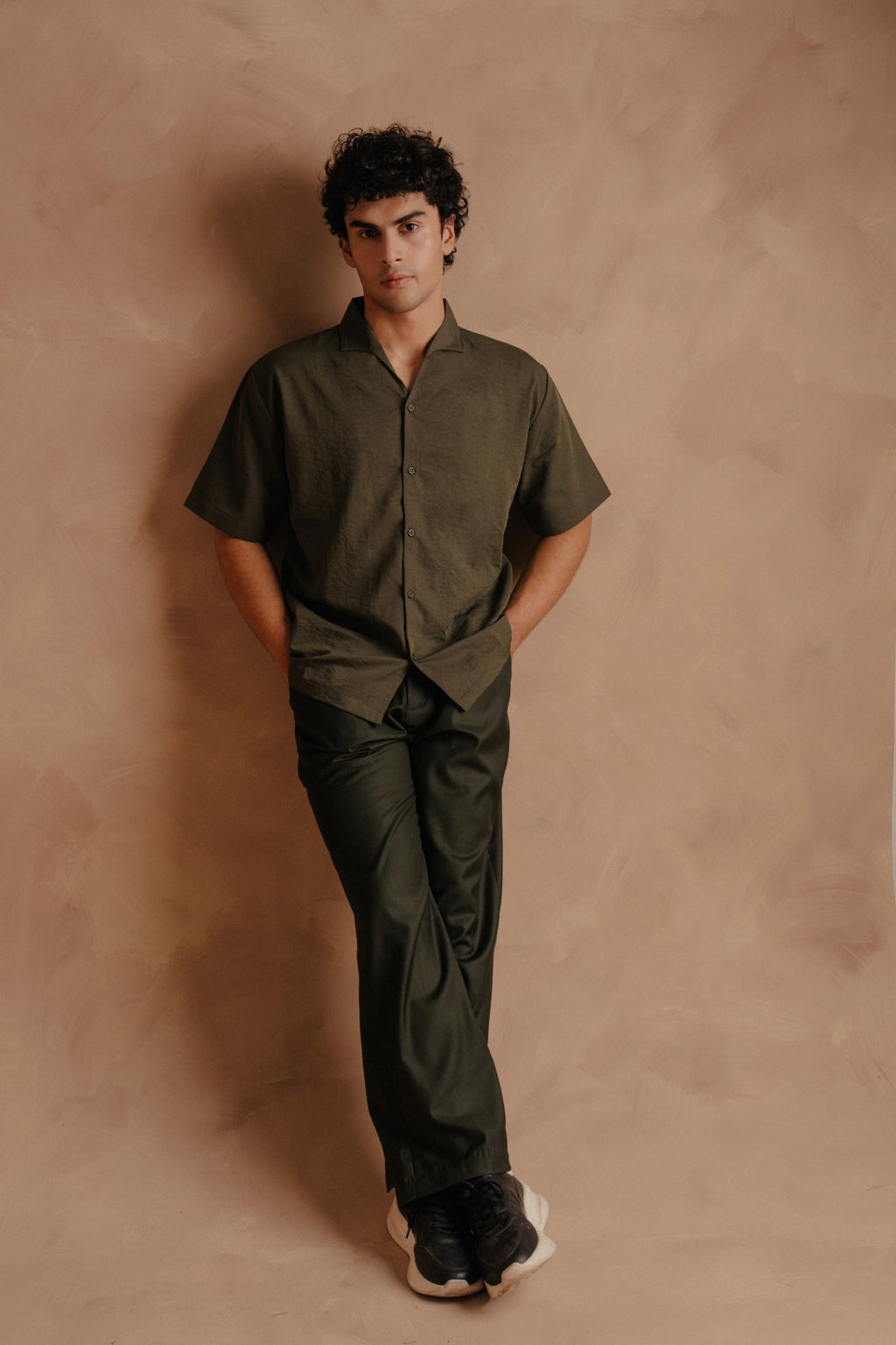 Half Sleeve Shirt - Green
