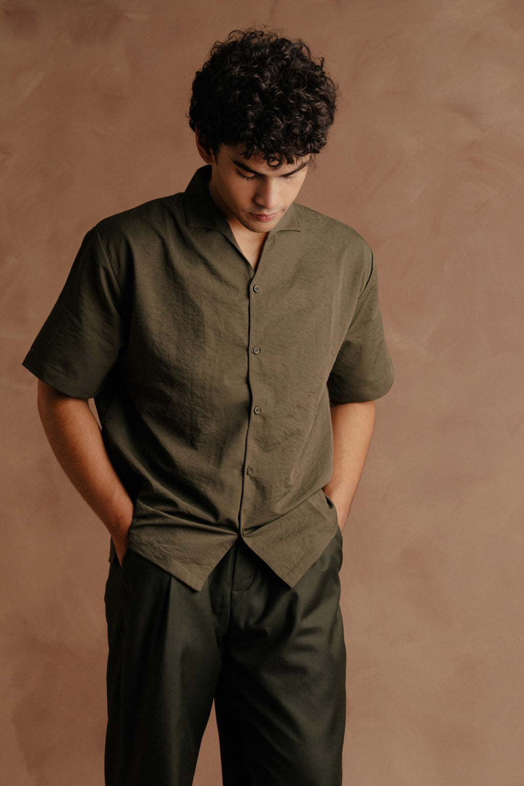 Half Sleeve Shirt - Green