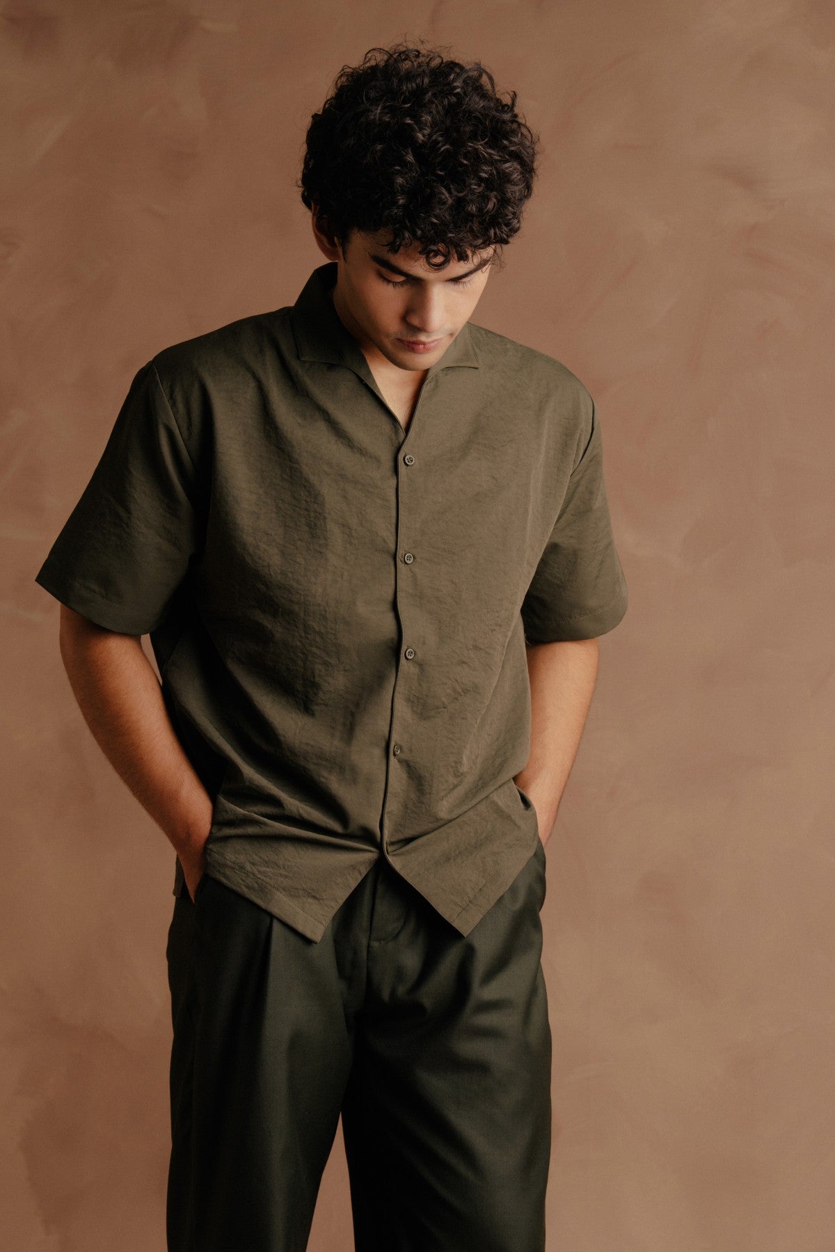 Half Sleeve Shirt - Green