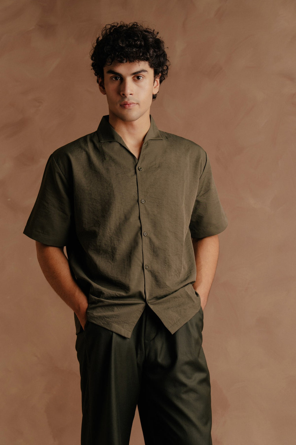 Half Sleeve Shirt - Green